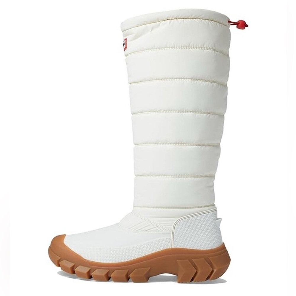 Hunter Women's Intrepid Tall Snow Boots White Size 9 NIB 👢❄️☃️🤍HOST PICK! 🌟 - Picture 9 of 15